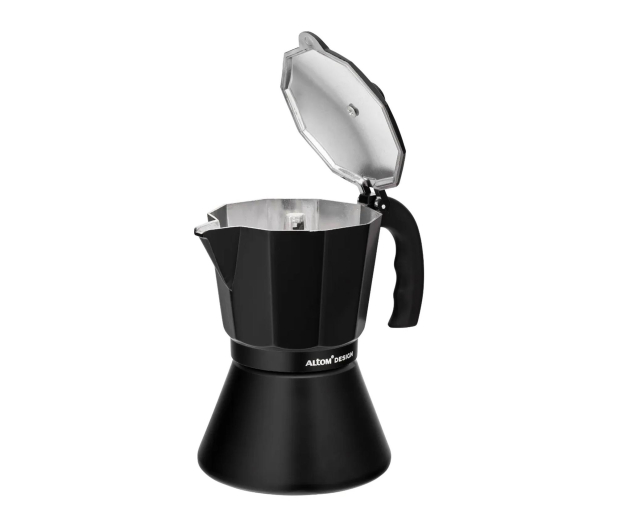 Altom Kawiarka aluminiowa 300 ml na 6 filiżanek czarny (indukcja) - 1580540 - zdjęcie 2